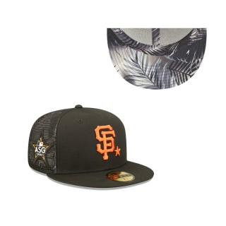 Men's San Francisco Giants Black 2022 MLB All-Star Game Workout 59FIFTY Fitted Hat