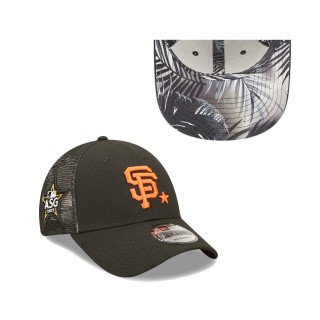 Men's San Francisco Giants Black 2022 MLB All-Star Game Workout 9FORTY Snapback Adjustable Hat