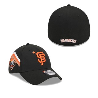 San Francisco Giants Black MLB All-Star Game Workout 39THIRTY Flex Fit Hat