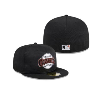 San Francisco Giants Black 2024 Batting Practice 59FIFTY Fitted Hat
