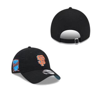 San Francisco Giants Black 2023 MLB Father's Day 9TWENTY Adjustable Hat