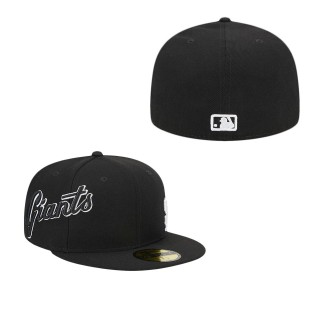 San Francisco Giants Black Jersey 59FIFTY Fitted Hat