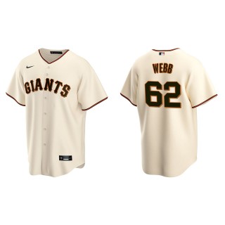 San Francisco Giants Logan Webb Cream Replica Home Jersey