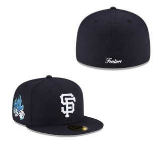 San Francisco Giants Navy FEATURE x MLB 59FIFTY Fitted Hat
