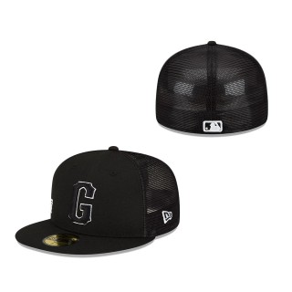 San Francisco Giants 2022 Batting Practice Team 59FIFTY Fitted Hat Black