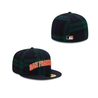 San Francisco Giants Plaid 59FIFTY Fitted Cap