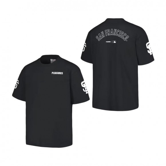 San Francisco Giants PLEASURES Black Team T-Shirt