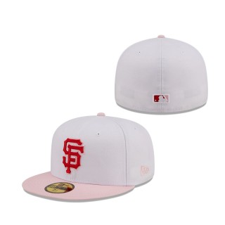 San Francisco Giants Scarlet Undervisor Fitted Hat