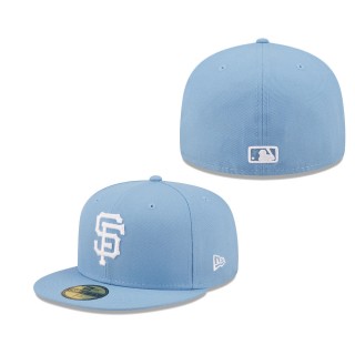 San Francisco Giants Sky Blue Logo 59FIFTY Fitted Hat