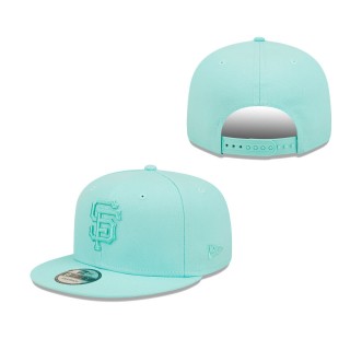 Men's San Francisco Giants Turquoise Spring Color Pack 9FIFTY Snapback Hat