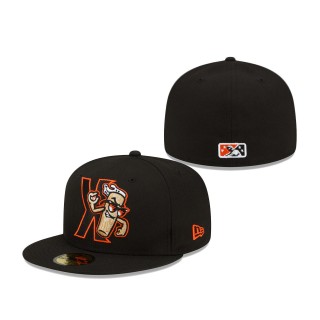 San Jose Giants Black Theme Night 59FIFTY Fitted Hat