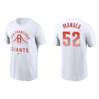 Sean Manaea Men's Giants Nike White City Connect Graphic T-Shirt