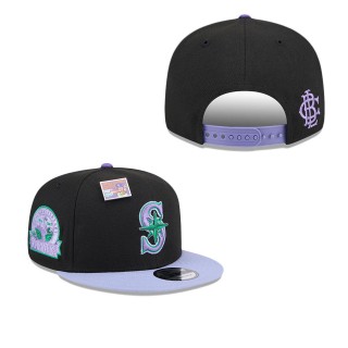 Seattle Mariners Black Purple Grape Big League Chew Flavor Pack 9FIFTY Snapback Hat