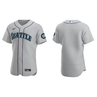Seattle Mariners Gray Alternate Authentic Jersey