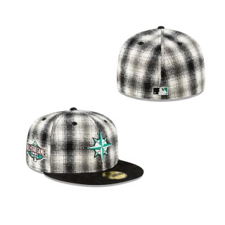 Seattle Mariners Just Caps Plaid 59FIFTY Fitted Hat