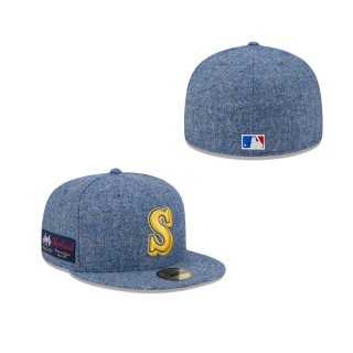 Seattle Mariners Moon Fitted Hat