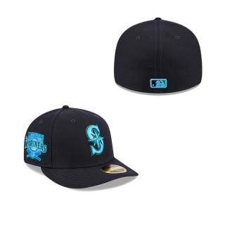 Seattle Mariners Navy 2023 MLB Father's Day Low Profile 59FIFTY Fitted Hat