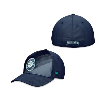 Seattle Mariners Navy Iconic Gradient Flex Hat