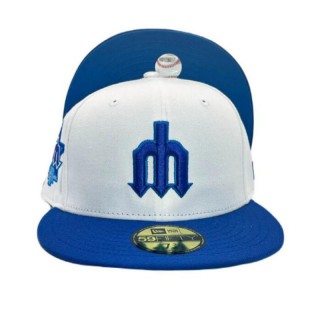 Seattle Mariners White Seablue 1979 All Star Game 59FIFTY Fitted Hat