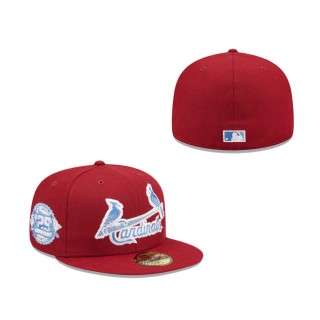 St Louis Cardinals 125th Anniversary Air Force Blue Undervisor 59FIFTY Fitted Hat