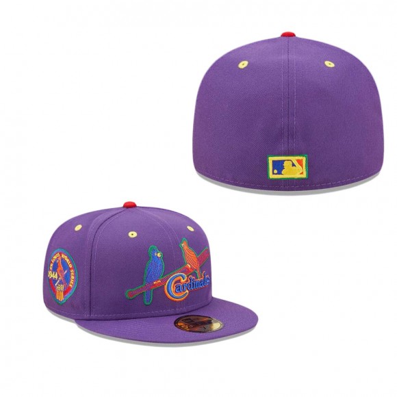 St Louis Cardinals Roygbiv 2.0 59FIFTY Fitted Hat
