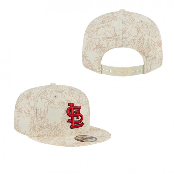 St. Louis Cardinals Cream Spring Training Leaf 9FIFTY Snapback Hat