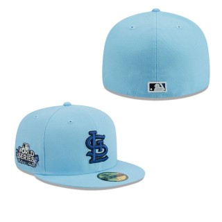 St. Louis Cardinals Light Blue Fitted Hat
