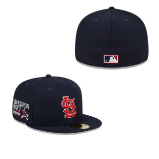 St. Louis Cardinals Navy Big League Chew Team 59FIFTY Fitted Hat