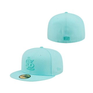 St. Louis Cardinals Icon Color Pack 59FIFTY Fitted Hat Turquoise