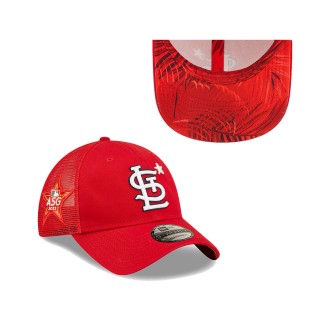 Men's St. Louis Cardinals Red 2022 MLB All-Star Game Workout 9TWENTY Adjustable Hat