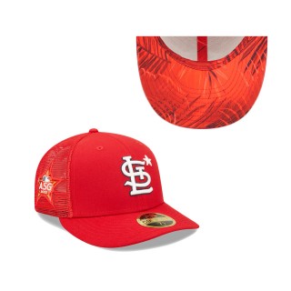 Men's St. Louis Cardinals Red 2022 MLB All-Star Game Workout Low Profile 59FIFTY Fitted Hat