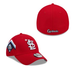 St. Louis Cardinals Red MLB All-Star Game Workout 39THIRTY Flex Fit Hat
