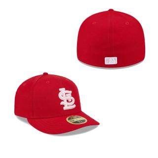 St. Louis Cardinals Red 2024 Mother's Day Low Profile 59FIFTY Fitted Hat