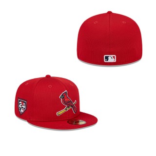 St. Louis Cardinals Red 2024 Spring Training 59FIFTY Fitted Hat