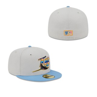 Tampa Bay Rays Beach Front Fitted Hat