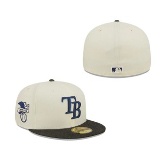 Tampa Bay Rays Black Denim 59FIFTY Fitted Hat