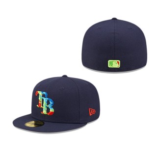 Tampa Bay Rays Infrared 59FIFTY Fitted Hat
