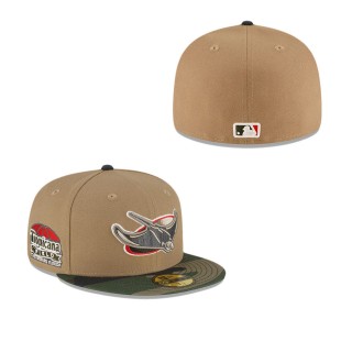 Tampa Bay Rays Just Caps Camo Khaki Fitted Hat