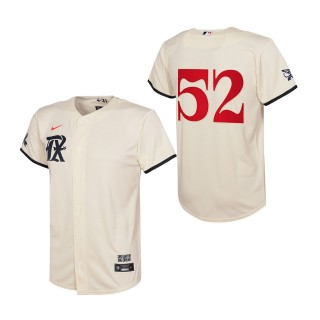 Taylor Hearn Youth Rangers Cream City Connect Replica Jersey