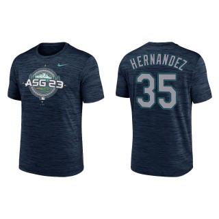 Teoscar Hernandez Navy 2023 MLB All-Star Game Compass Velocity T-Shirt