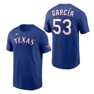 Texas Rangers Adolis Garcia Royal 2023 World Series Champions T-Shirt