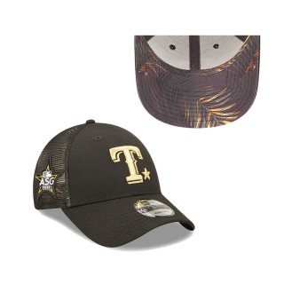 Men's Texas Rangers Black 2022 MLB All-Star Game 9FORTY Snapback Adjustable Hat