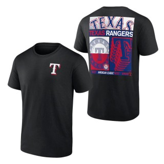 Texas Rangers Black In Good Graces T-Shirt