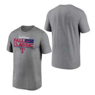 Texas Rangers Charcoal 2023 World Series Fall Classic T-Shirt