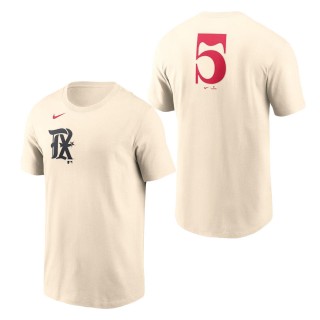 Texas Rangers Corey Seager Cream 2023 City Connect T-Shirt
