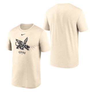 Texas Rangers Cream 2023 City Connect Large Logo T-Shirt