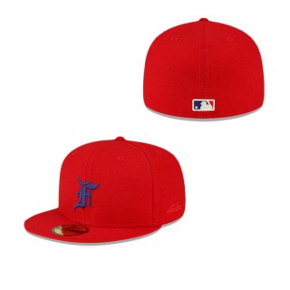 Texas Rangers Fear of God Essentials Classic Collection Fitted Hat