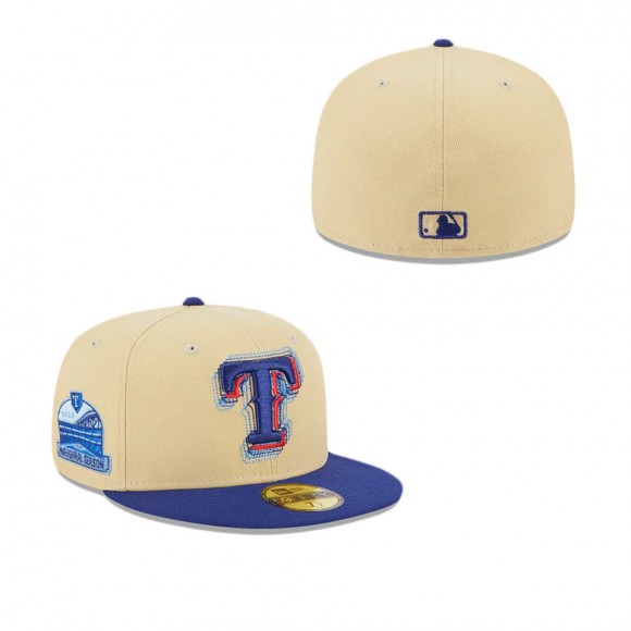 Texas Rangers Illusion Fitted Hat