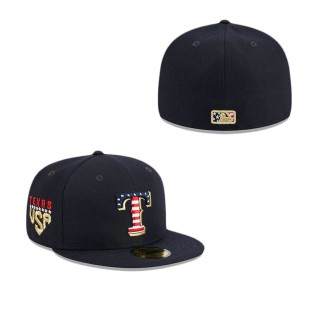 Texas Rangers Independence Day Fitted Hat