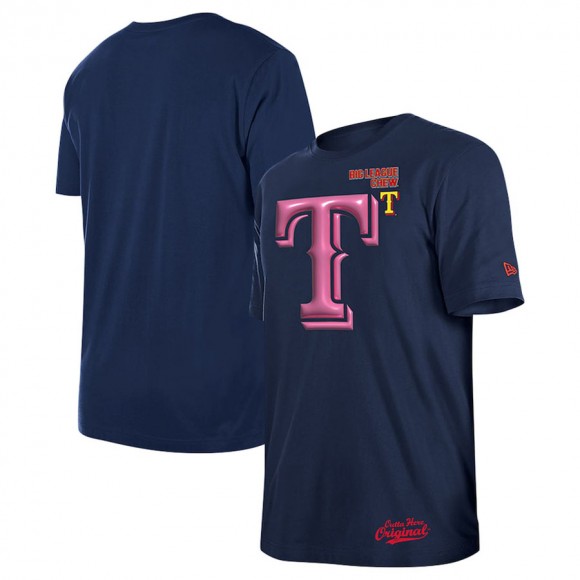 Texas Rangers Navy Big League Chew T-Shirt